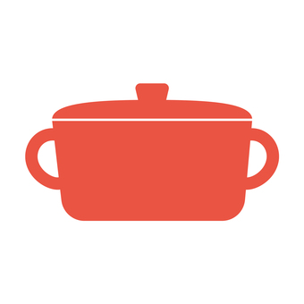 Pot Two-handed pot Simple single item icon, JPG, PNG and AI Pot Two-handed pot Simple single item icon, pot, two handed pan, icon, JPG, PNG and AI