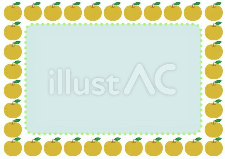 Pear_梨5 梨,ナシ,なしのイラスト素材