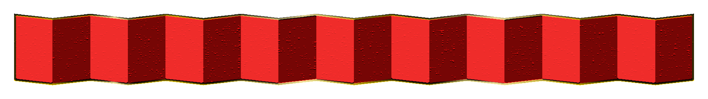 屏風のような和風のテロップベース（赤） テロップベース,テロップ,枠,フレーム,シンプル,横長,タイトル,おしゃれ,かわいい,縁取りのイラスト素材