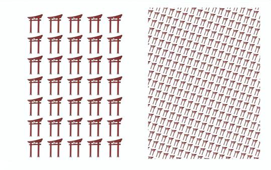 2 types of clothing pattern and torii image pattern, JPG and PNG 2 types of clothing pattern and torii image pattern, handle, pattern, wallpaper, JPG and PNG