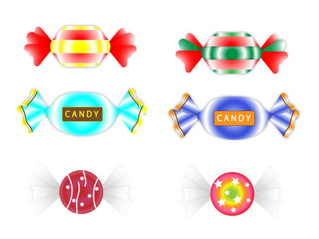 Illustration, candy, rain, candy, JPG and PNG