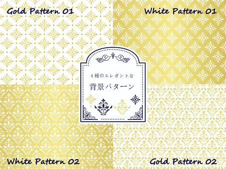 4 elegant background patterns, JPG, PNG and AI 4 elegant background patterns, , JPG, PNG and AI