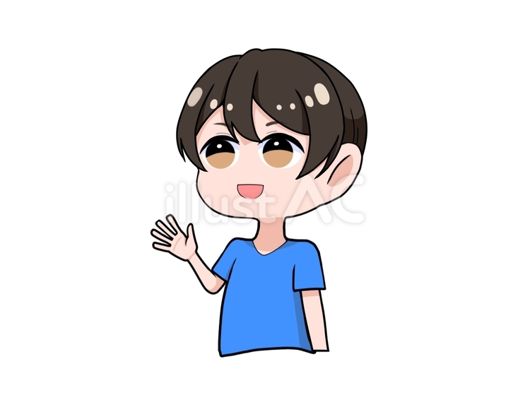 会話をしている男性１ 男性,人物,表情のイラスト素材