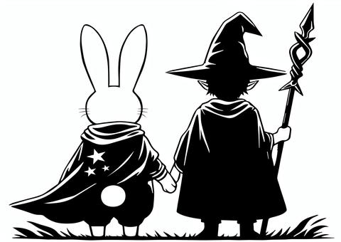 月兎と魔法使い