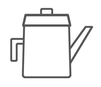 シンプルなポット シンプルなポット ポット,お湯,湯沸かし,熱湯,沸騰,電化製品,家電,電力,電気,調理のイラスト素材