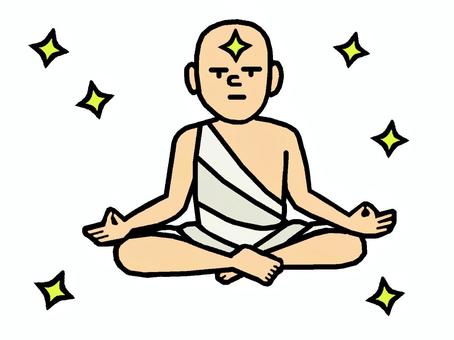 スピリチュアル スピリチュアル,宗教,瞑想,ヒーリング,人物のイラスト素材