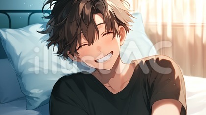 笑顔の男の子