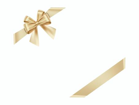 Wrapped gold ribbon, ribbon, frame, banner, JPG, PNG and AI