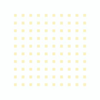 黄色い四角が並んだ背景素材1：1 四角,正方形,幾何学,黄色,イエロー,パステル,ペール,カラー,シンプル,スマートのイラスト素材