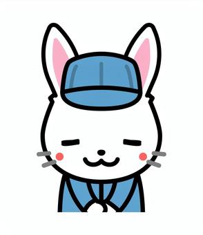 Bunny worker bows, rabbit, rabbit, rabbit, JPG, PNG and AI