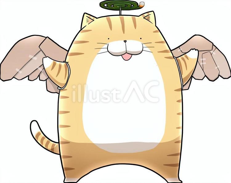 蚊取り線香とネコ ネコ,動物,ペットのイラスト素材