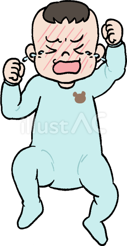 ギャン泣きする赤ちゃん