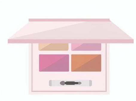 アイシャドウ アイシャドウ,アイシャドウチップ,コスメ,化粧品,化粧,ケース,メイク,アイメイク,カラーパレット,パウダーのイラスト素材
