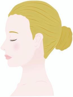 Illustration, female, people, face, 