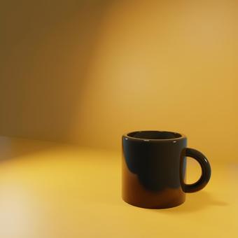 棕色咖啡杯, JPG 棕色咖啡杯, 咖啡杯, 棕色, 3d, JPG