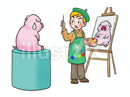動いちゃダメだよ!