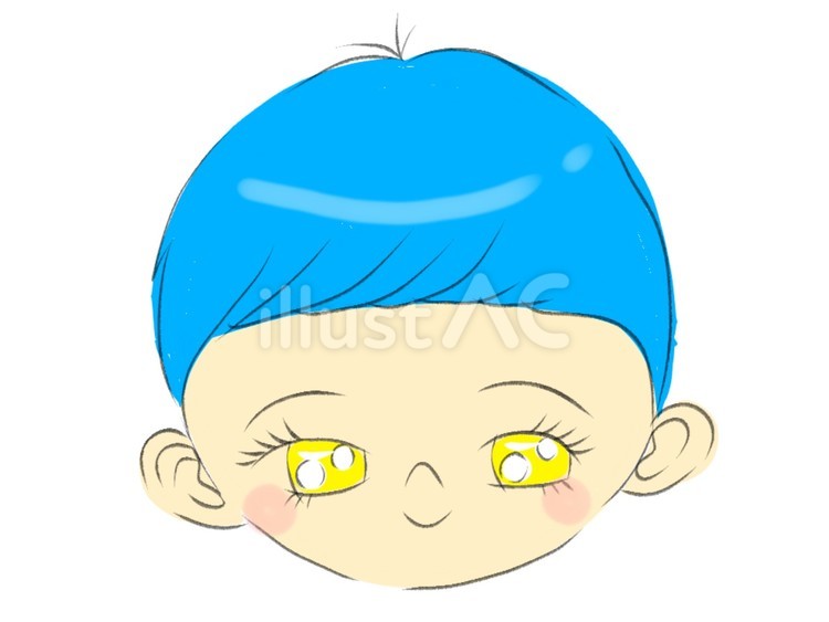 笑顔の子ども（男の子） 子ども,男の子,笑顔のイラスト素材