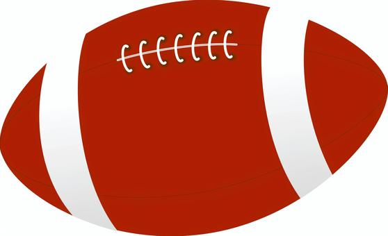 球技 球技,ボール,アメリカンフットボール,スポーツ,部活,アメフト,アメリカンフットボール部,ラガーマン,アメフト部,単品のイラスト素材