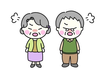 Illustration, get angry, bad mood, dissatisfied, 