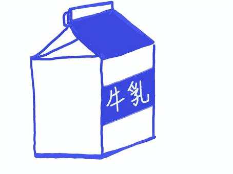 牛乳 牛乳,学校,食べ物,給食,食育のイラスト素材