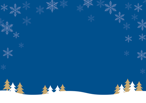 シンプルな冬の背景3