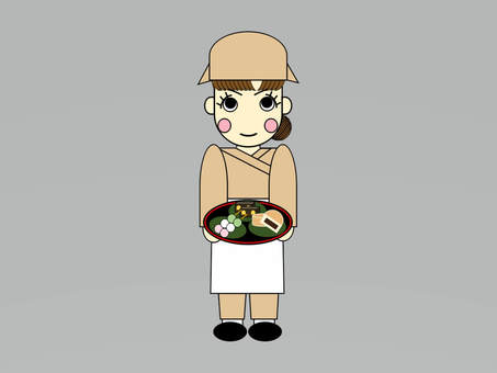 Japanese sweets shop b, JPG and PNG Japanese sweets shop b, clerk, japanese confectionery, japanese confectionery store, JPG and PNG