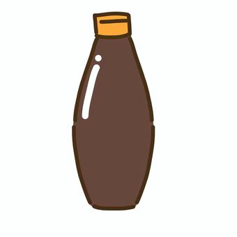 Illustration, sos, baharat, kahverengi, 