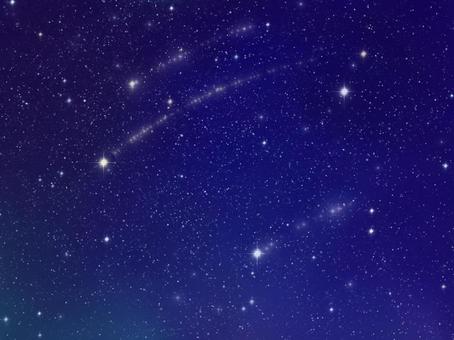 流星群のある星空　背景 流星群,星空,流星,流れ星,夜空,空,夜,キラキラ,幻想的,背景のイラスト素材
