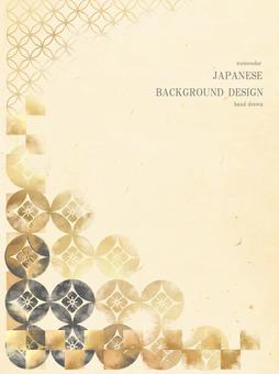 New Year's card Japanese vintage Japanese background 77 New Year's card Japanese vintage Japanese background 77