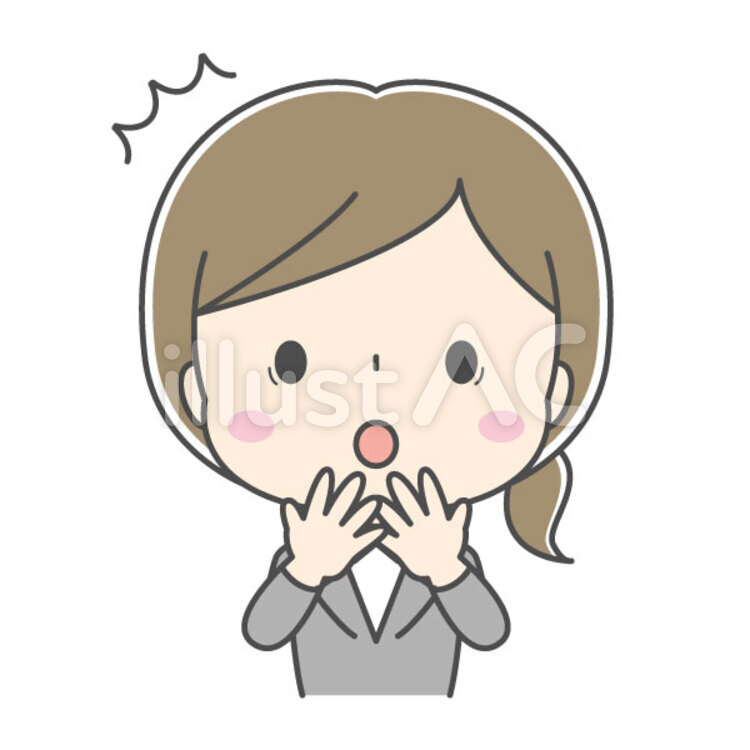 かわいい女性会社員OL事務員 会社員,女性,olのイラスト素材
