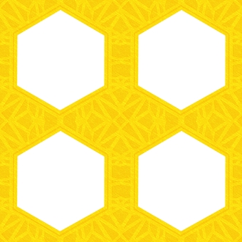 シームレスなモザイクの六角形な金色枠　o バックグラウンド,六角形,テクスチャー,シームレス,モダン,窓,模様,貼り絵,背景,質感のイラスト素材