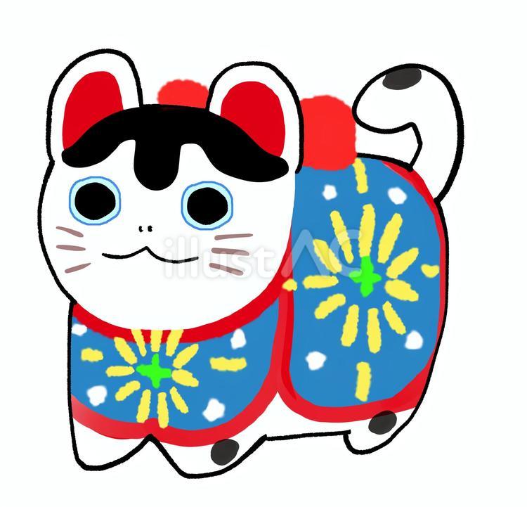 いぬはりこ 犬張子,人形,安産のイラスト素材