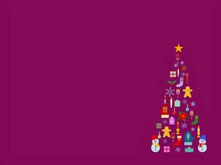 クリスマスツリーの壁紙（行事28） クリスマスツリー,クリスマス,背景,壁紙,かわいい,きれい,カラフル,おしゃれ,バックグラウンド,コピースペースのイラスト素材