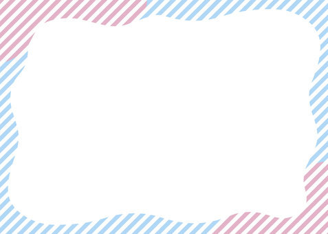 流体シェイプの背景19_E 背景,幾何学,フレーム,ポップ,メンフィス,流体シェイプ,かわいい,ストライプ,シンプル,おしゃれのイラスト素材