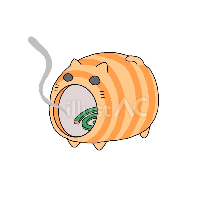 蚊取り線香（猫） 蚊取り線香,猫,夏のイラスト素材