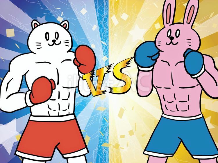 ゲームVS対決素材イラスト - No: 26515484｜無料イラスト・フリー素材なら「イラストAC」