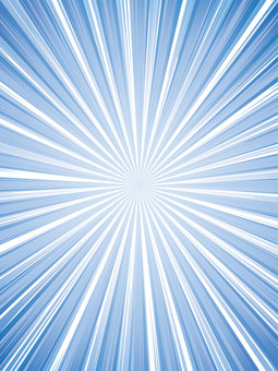 強烈な太陽光線イメージの青色背景素材 背景,集中線,青,光,太陽,放射線,空,爆発,ブルー,夏のイラスト素材
