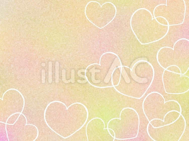ハート模様の壁紙、背景素材イラスト ハート,壁紙,背景のイラスト素材