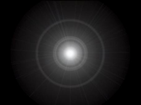 白い光のレンズフレアと放射エフェクト 背景,光,白,黒,暗い,放射,エフェクト,レンズフレア,輝き,光線のイラスト素材