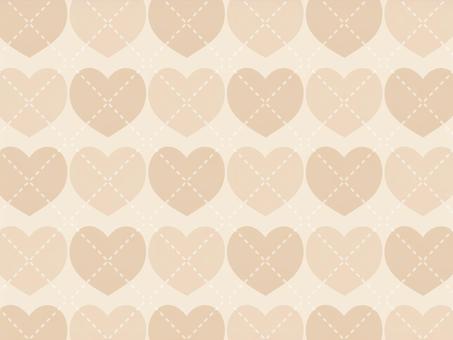 ハートのアーガイル柄、バレンタイン背景3