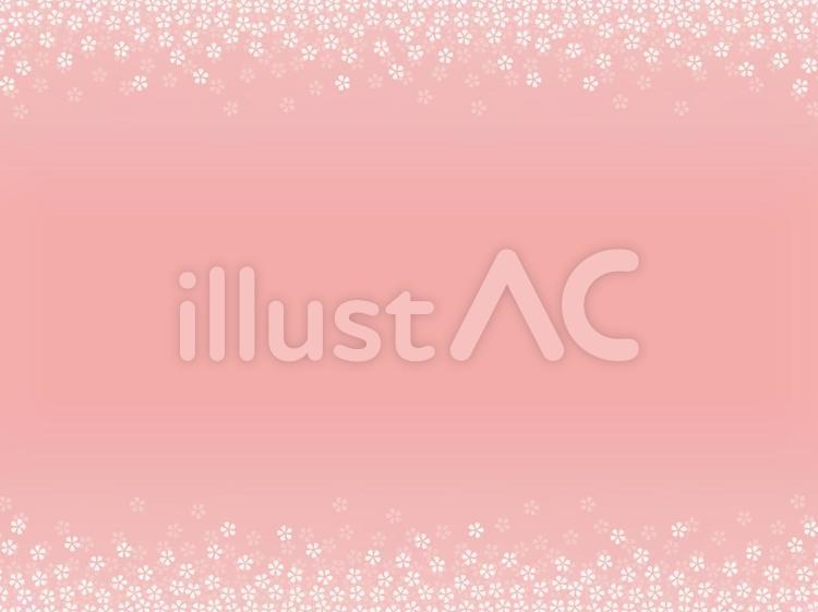 小桜の壁紙5 桜,春,壁紙のイラスト素材