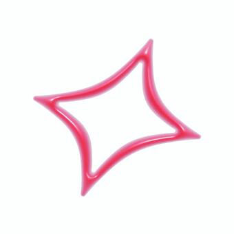 ぷっくりしたダイヤの3Dアイコン1 ダイヤ,キラキラ,フレーム,アイコン,3d,立体,マーク,可愛い,輝き,フェミニンのイラスト素材