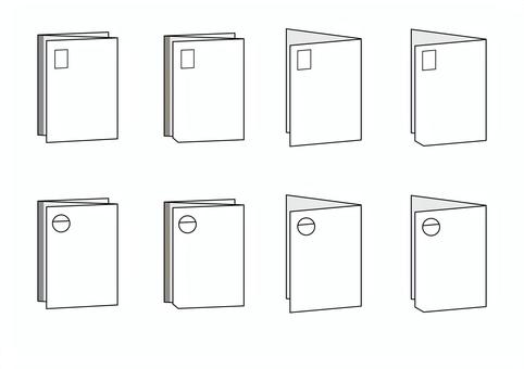 圧着はがきセット ハガキ,はがき,圧着ハガキ,圧着はがき,郵便のイラスト素材