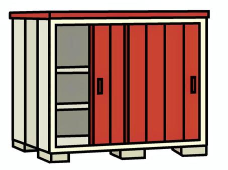 物置 物置 物置,小屋,納屋,収納,保管,イラストのイラスト素材