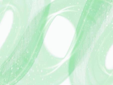 風のリボン-ライトグリーン04 風,リボン,ミント,グリーン,ライン,爽やか,自然,透明感,光,抽象のイラスト素材