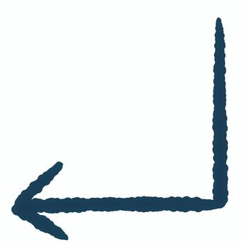 Hand-drawn right-angled left arrow, JPG and PNG Hand-drawn right-angled left arrow, arrow, handwriting, left, JPG and PNG