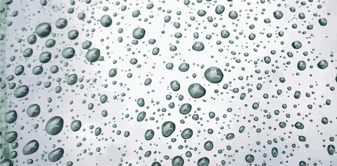 水滴　 水滴,濡れる,雨,イメージ,テクスチャ,リアル,ガラス,黒のイラスト素材