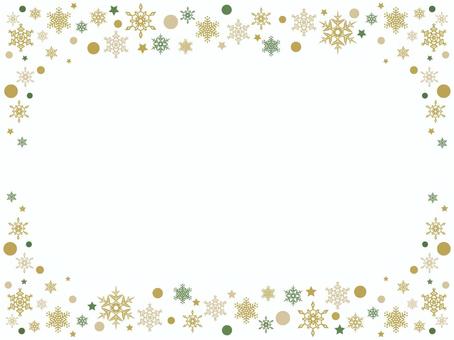 Snowflake frame material 1-1, JPG, PNG and AI Snowflake frame material 1-1, , JPG, PNG and AI