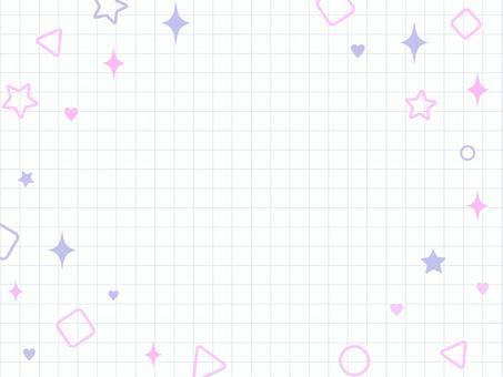 可愛いポップな細線チェック背景 ピンク紫 背景,パステル,チェック,図形,ピンク,紫,くすみカラー,かわいい,ポップ,ふんわりのイラスト素材