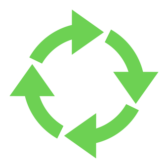 Illustration, cycle, loop, rotation, 